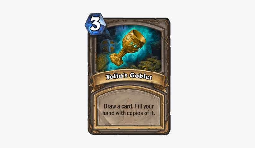 Tolin's Goblet - Hearthstone Witchwood Cards, transparent png #1547108