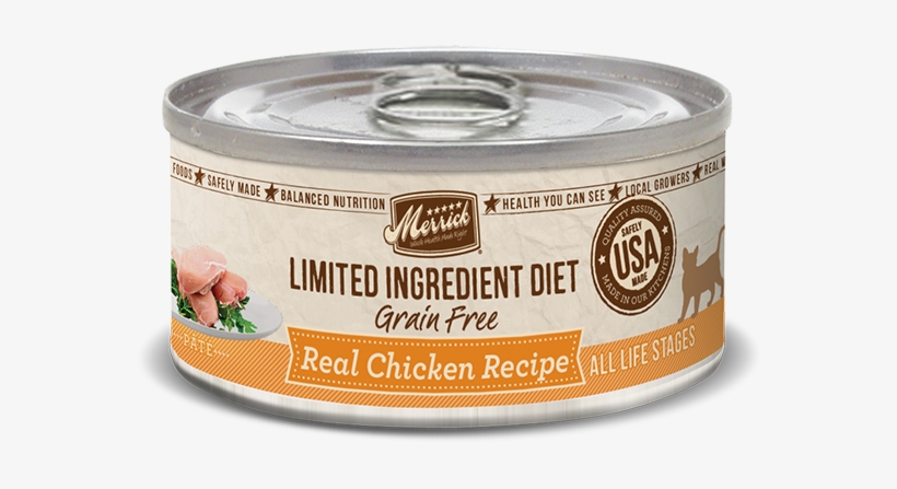 Table3 Merrick Limited Ingredient Canned Cat Food - Merrick Lid Pet Food, transparent png #1547147