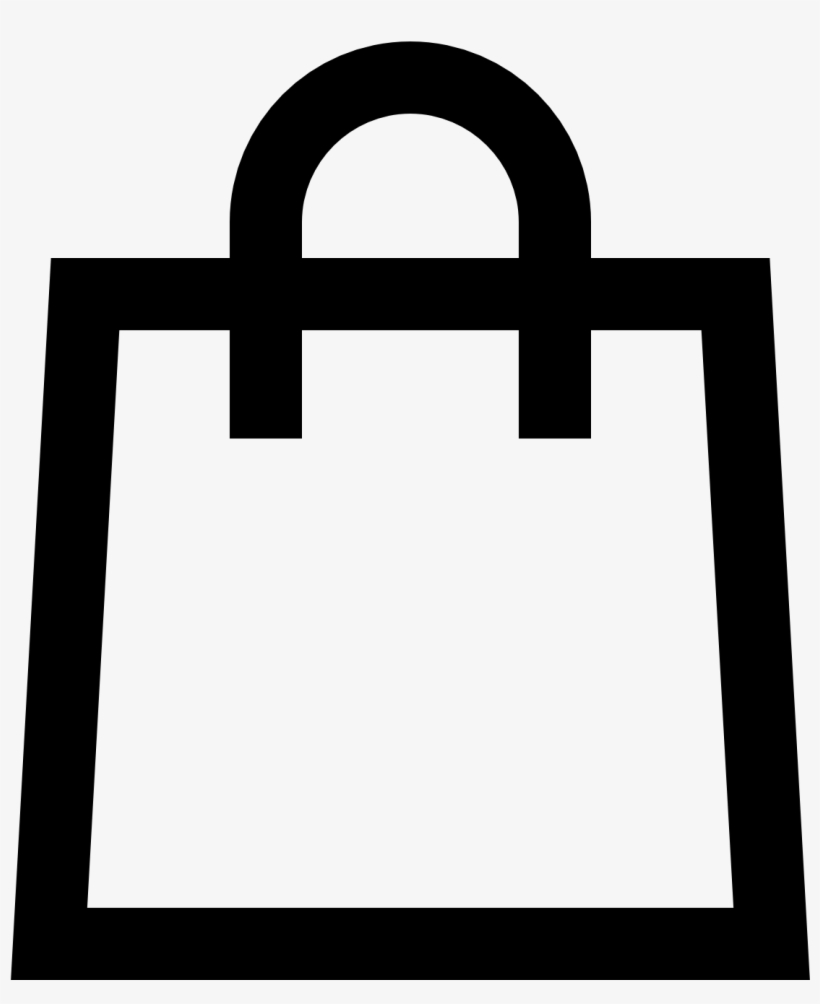 Bag Clipart Logo Png - Shopping Bag Icon Png, transparent png #1547182