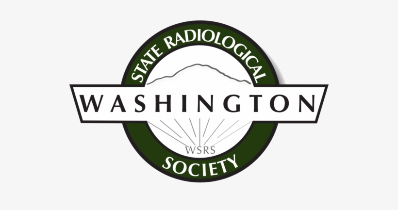 Washington State Radiological Society - Logo, transparent png #1547452