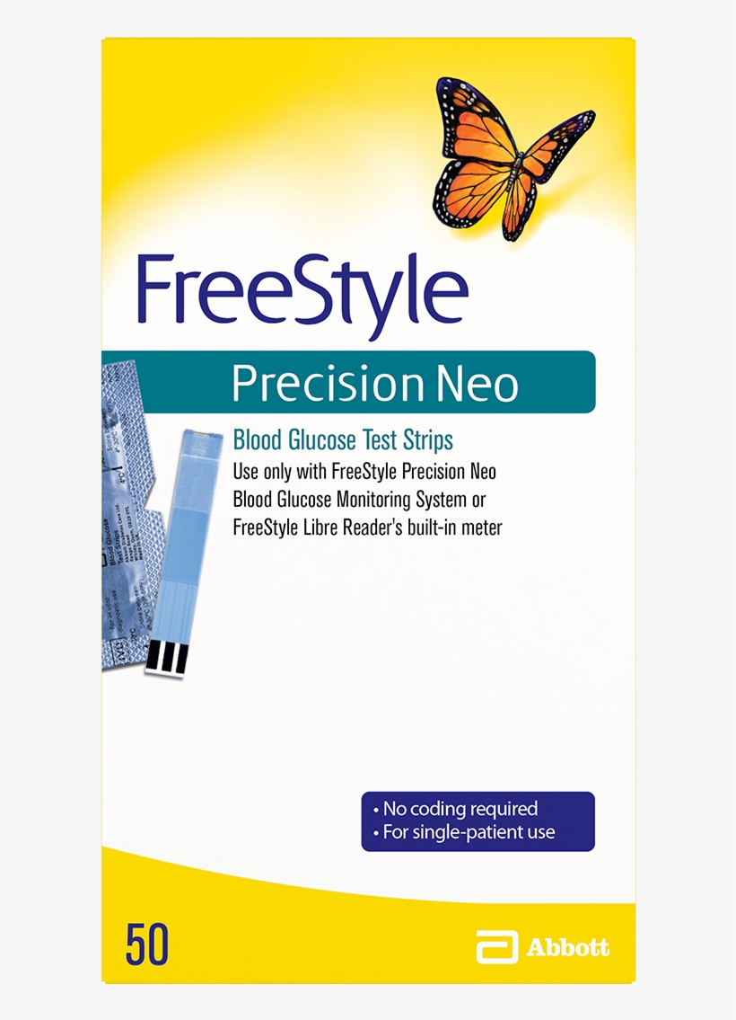 Freestyle Precision Neo Blood Glucose Test Strips, - Freestyle Optium Neo Monitor - Optimum Neo Machine, transparent png #1547710
