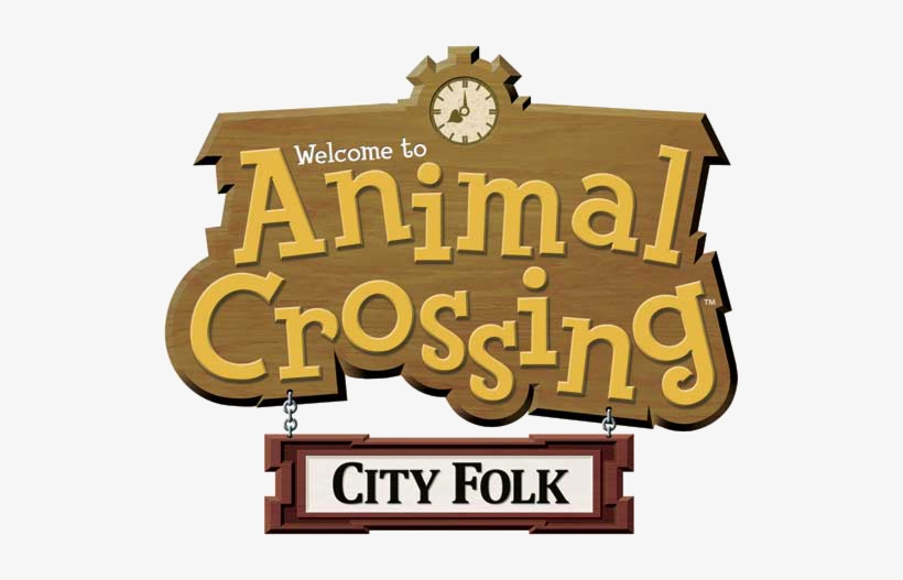 Animal Crossing City Folk Logo, transparent png #1547731