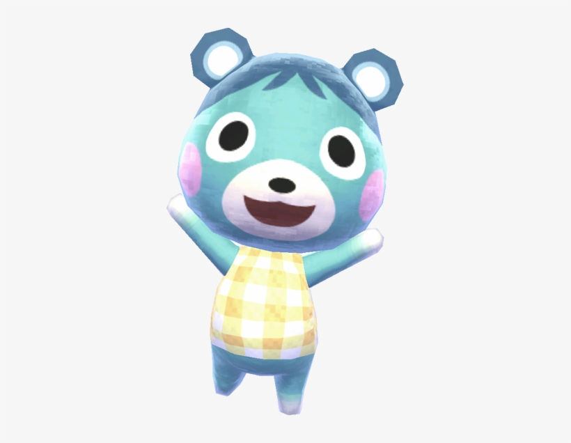 Animal Crossing New Leaf Bluebear, transparent png #1547788