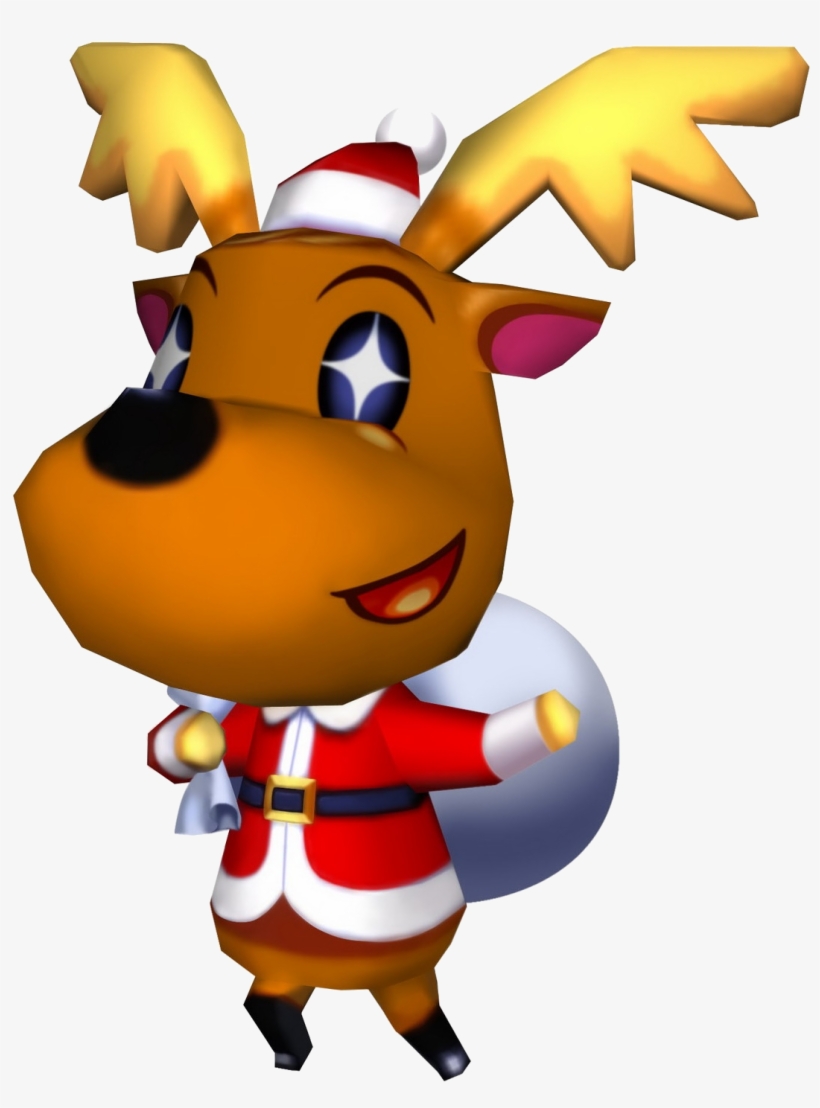 Image Cf Jingle Animal Crossing Wiki - Animal Crossing Christmas Character, transparent png #1547916