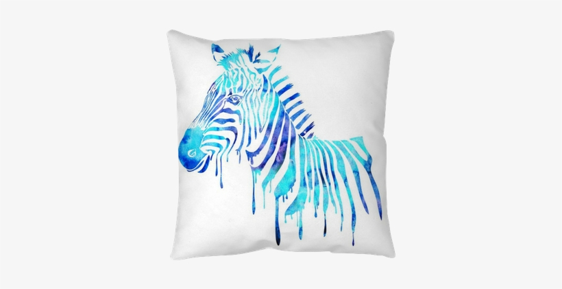 Watercolor Zebra Head - Watercolor Animals Abstract, transparent png #1547918