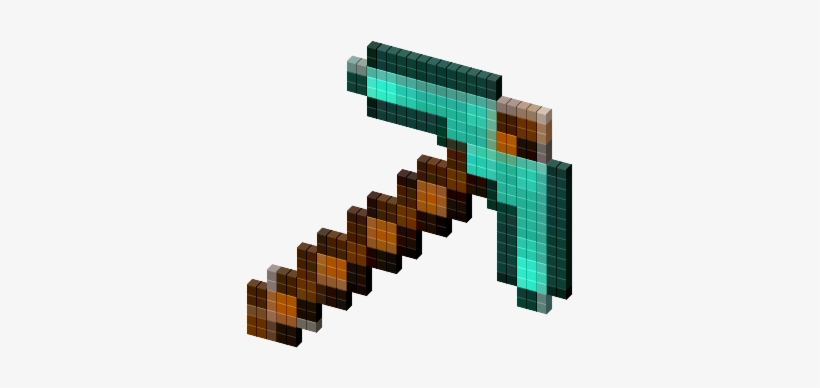Mining Minecraft Pickaxe Png, transparent png #1548215