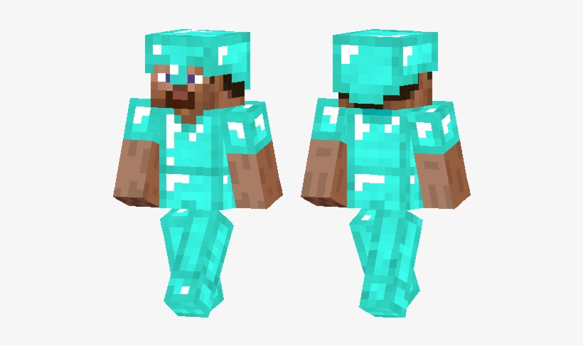 Diamond Armor Skin Minecraft Pocket Edition Installation - Minecraft Skin Diamond Skins, transparent png #1548312