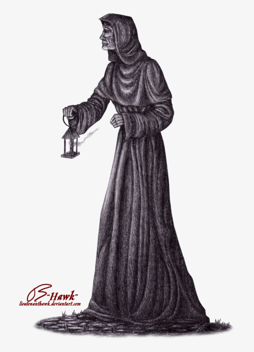 Drawings And Such - Plague Doctor With Lantern, transparent png #1548559