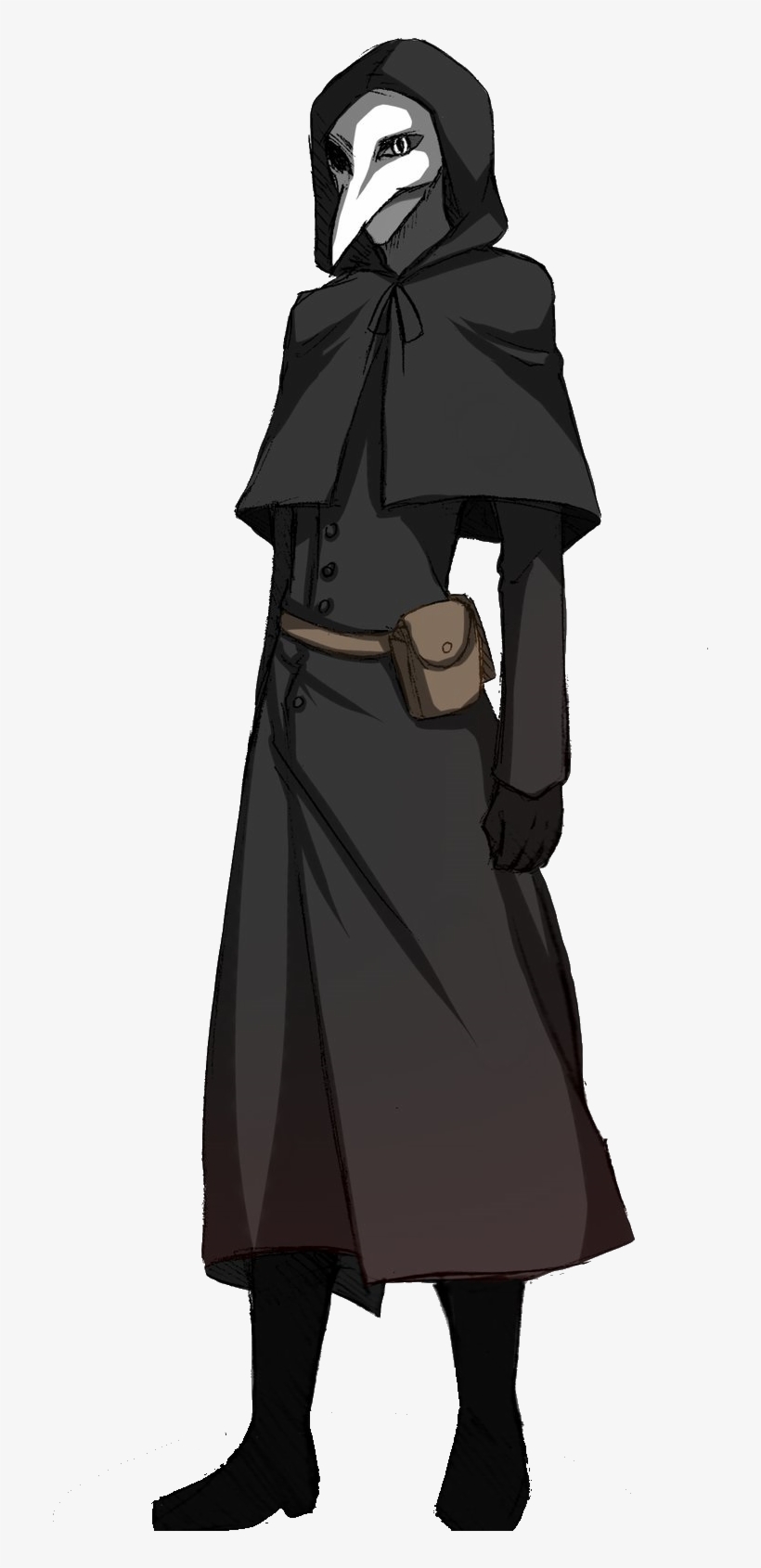 Scp 049 Plague Doctor By Delucat-d769keg - Anime Plague Doctor Mask, transparent png #1548609