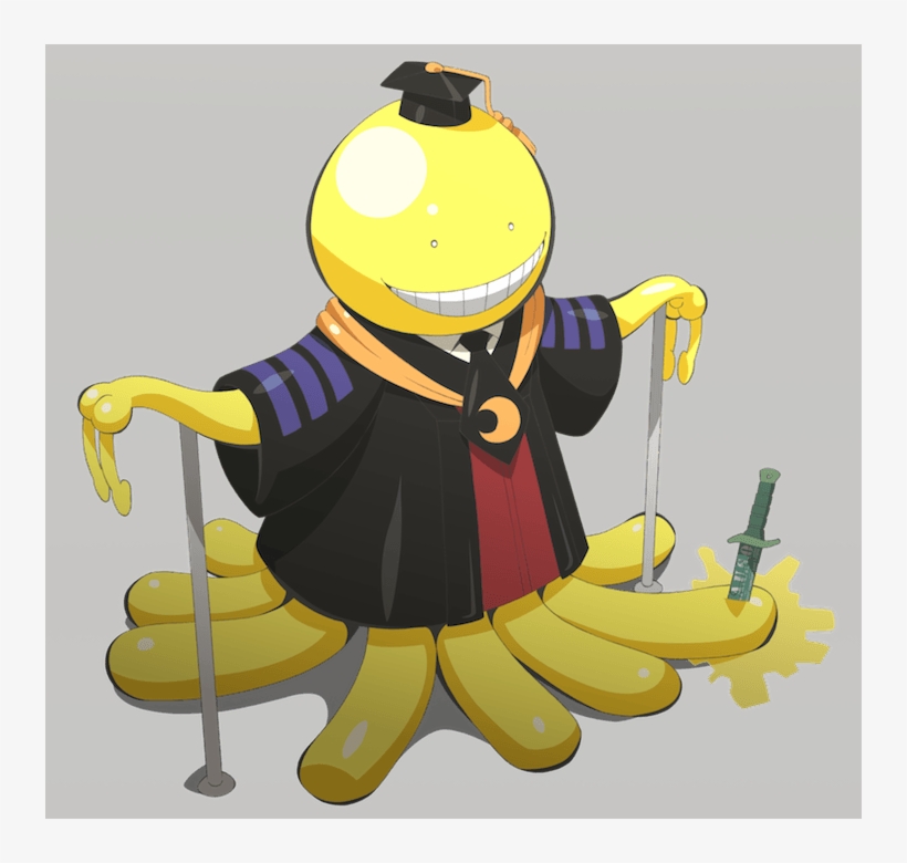 Koro Sensei - Koro Sensei Dessin Simple, transparent png #1549016