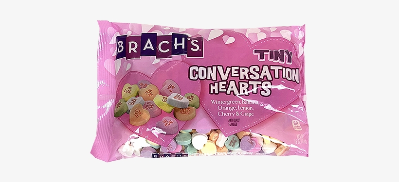 Brach's Tiny Conversation Hearts Candy For Fresh Candy - Big Bag Of Candy Hearts, transparent png #1549184