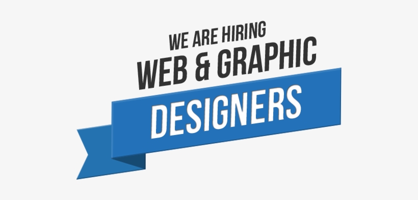 We Are Hiring Web And Graphic Designers - Hiring Web And Graphic Designer, transparent png #1549276