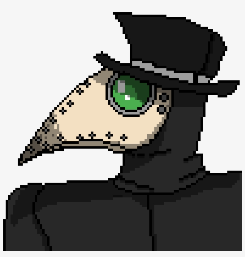 Plague Doctor - Cartoon, transparent png #1549303