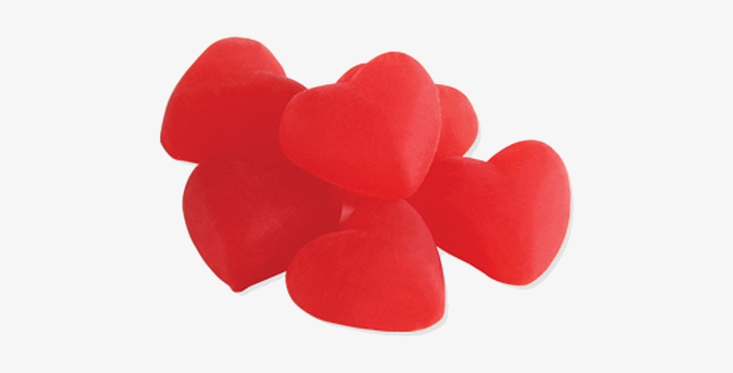 Brach's Jube Jel Cherry Hearts Candy For Fresh Candy - Jube Jel Cherry Hearts, transparent png #1549328