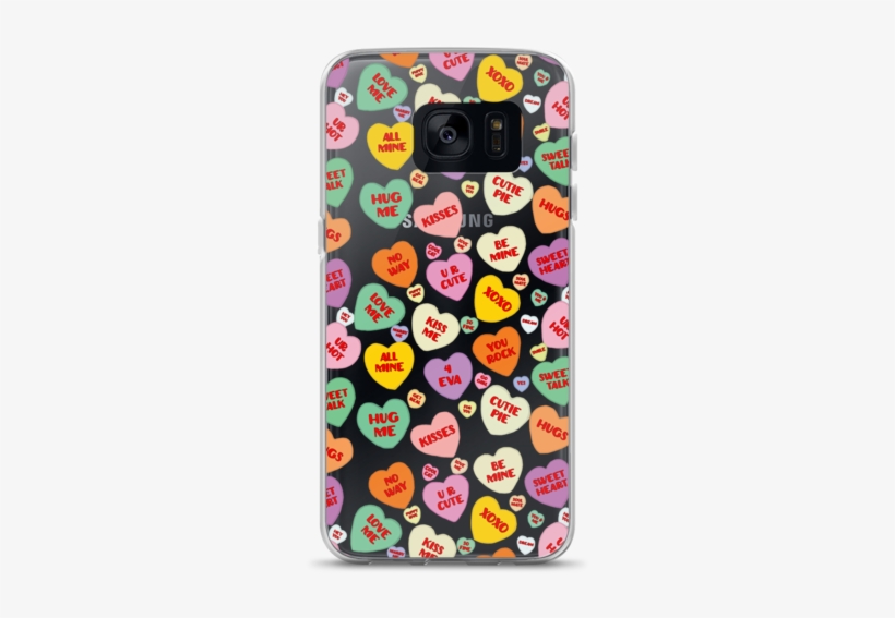 Candy Hearts Samsung Case - Iphone, transparent png #1549659