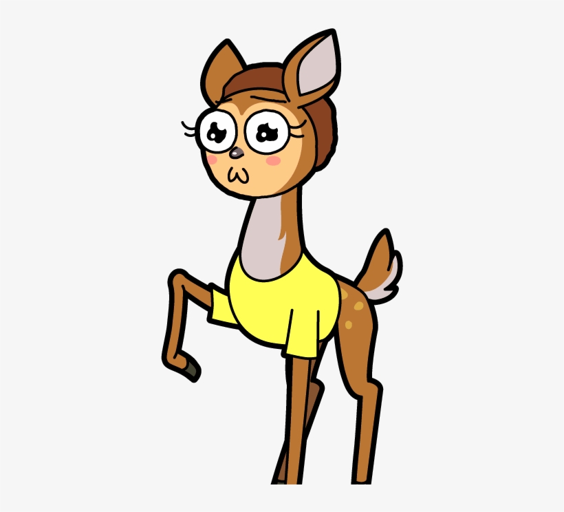 Pm-158 - Pocket Mortys Fawn Morty, transparent png #1550305