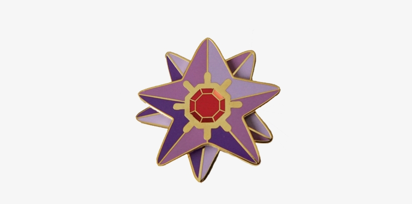 Spinning Starmie Pin - Starmie, transparent png #1550348