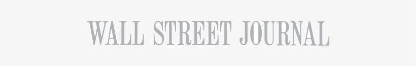 Wall Street Journal Logo White Png Banner Freeuse Library - Wall Street Journal 1997, transparent png #1550377