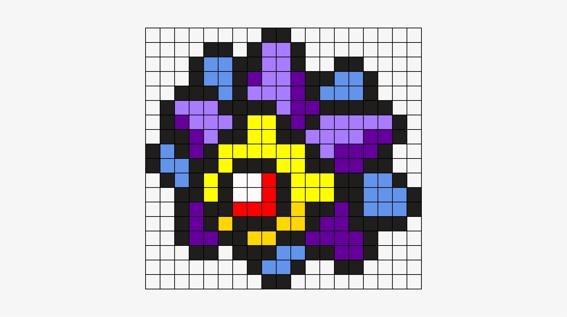 Starmie Pokemon Bead Pattern Perler Bead Pattern / - Pixel Art Pokemon Starmie, transparent png #1550429