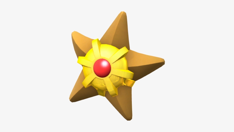 Pokemon Classic Black And White Kanto Gym Badges - Super Smash Bros Staryu, transparent png #1550662