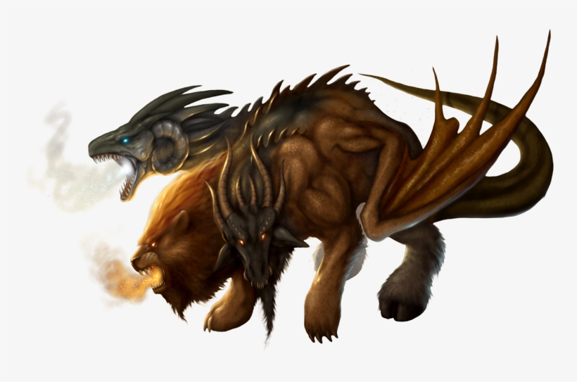 Chimera - Chimera Dungeons And Dragons, transparent png #1550719