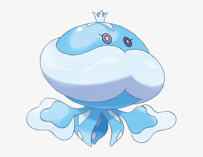 Jellicent - ポケモン る の つく ポケモン, transparent png #1550758