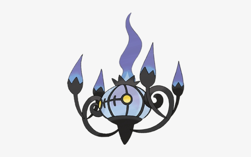 Chandelure @ Choice Scarf Ability - Chandelure Pokemon, transparent png #1550924