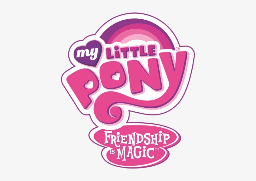 Ruev8gv - My Little Pony Friendship Is Magic Logo Vector, transparent png #1551084