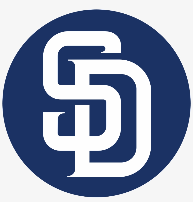 San Diego Padres Logo, Logotype, Alternate - San Diego Padres Logo Png, transparent png #1551112