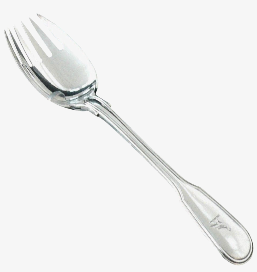 Silver Runcible Spoon Spork, London 1869, Henry Holland - Spork, transparent png #1551165