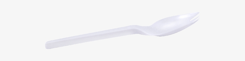 W Plastic Spork - Spatula, transparent png #1551192