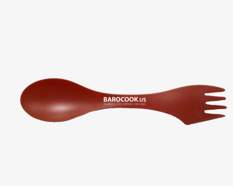 Barocook Bpa-free Spork - Carmine, transparent png #1551349
