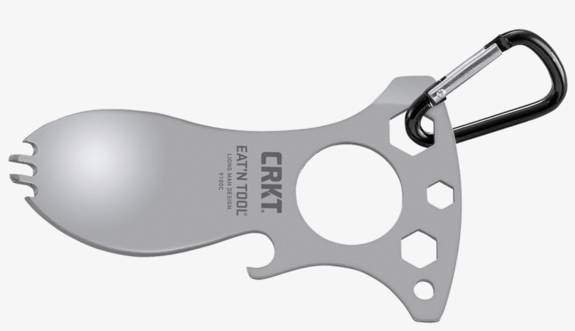 Tap To Expand - Crkt Eat'n Tool - Titanium -, transparent png #1551431