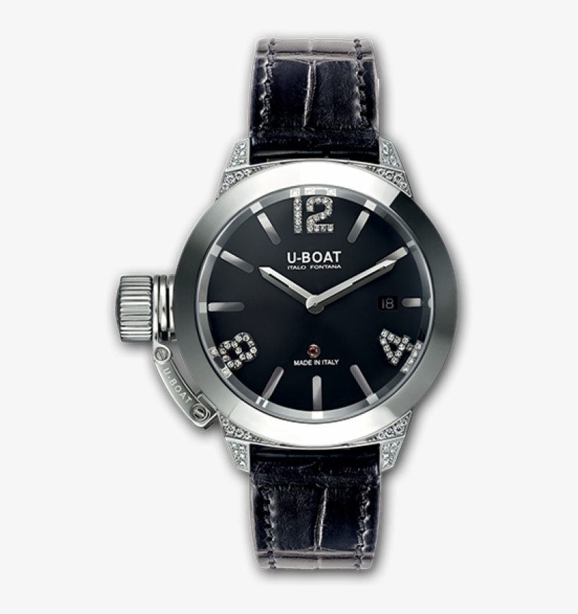 Classico Ss White Diamond - U-boat - Classico 40 White Diamonds, transparent png #1551457