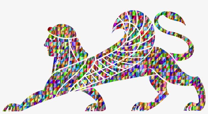 Great Sphinx Of Giza Chimera Lion Greek Mythology - Sphinx Clipart, transparent png #1551580