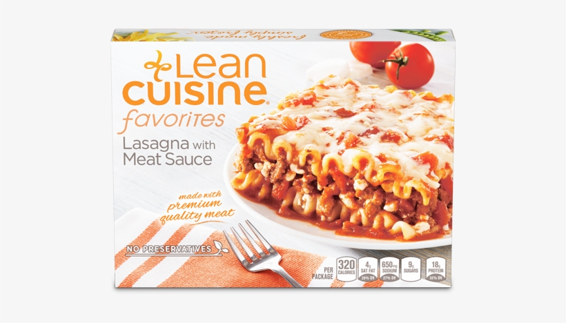 1 - Lean Cuisine Lasagna, transparent png #1551755