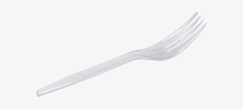 W Plastic Fork - Knife, transparent png #1551783