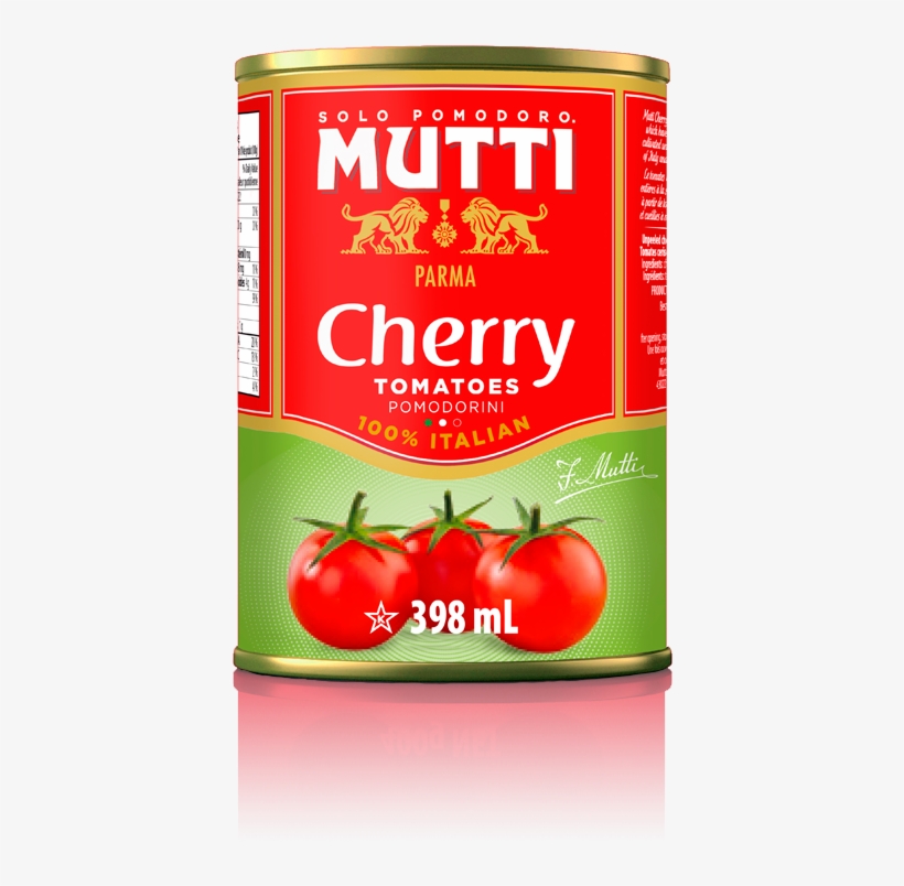 How To Prepare - Mutti Cherry Tomatoes 400g, transparent png #1552202