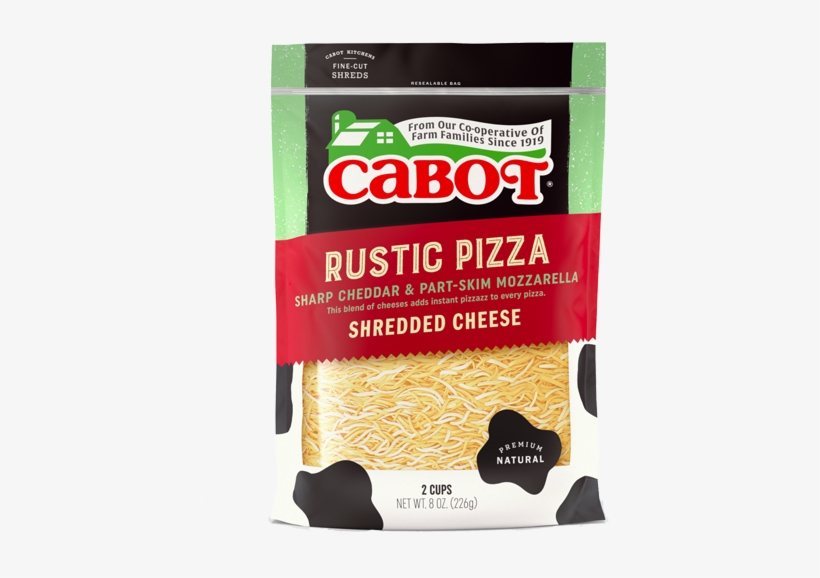 This Delicious Duo Livens Up Any Meal From Lasagnas - Shredded Vermont Cheddar, transparent png #1552274