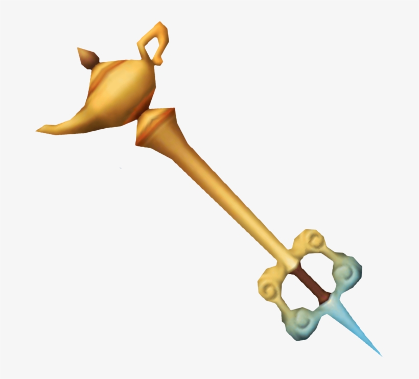 Genie's Keyblade - Genie Keyblade, transparent png #1552412