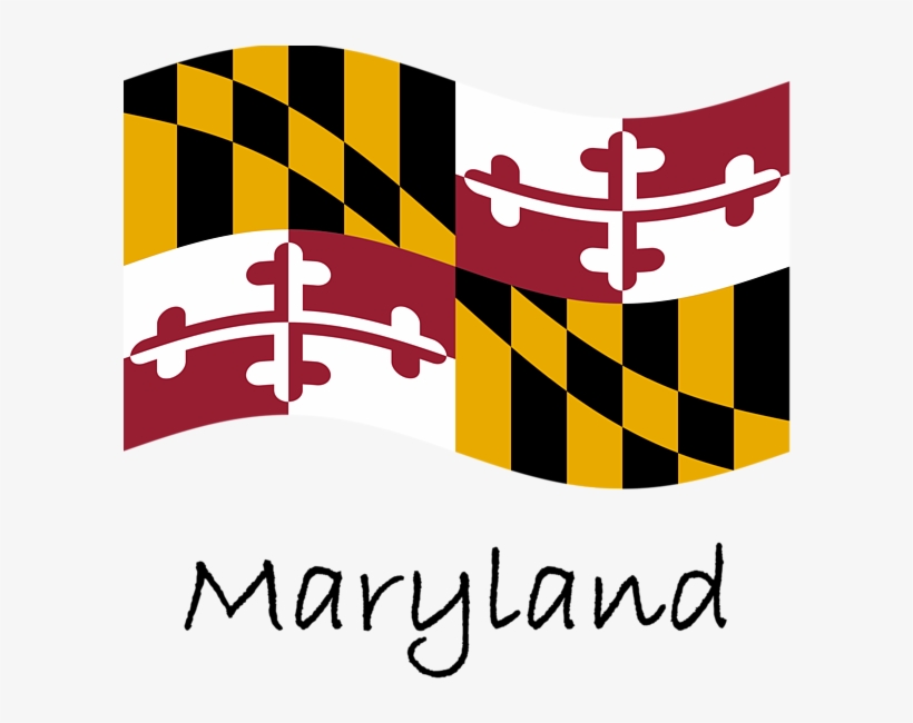Bleed Area May Not Be Visible - Ravens Maryland Flag, transparent png #1552550