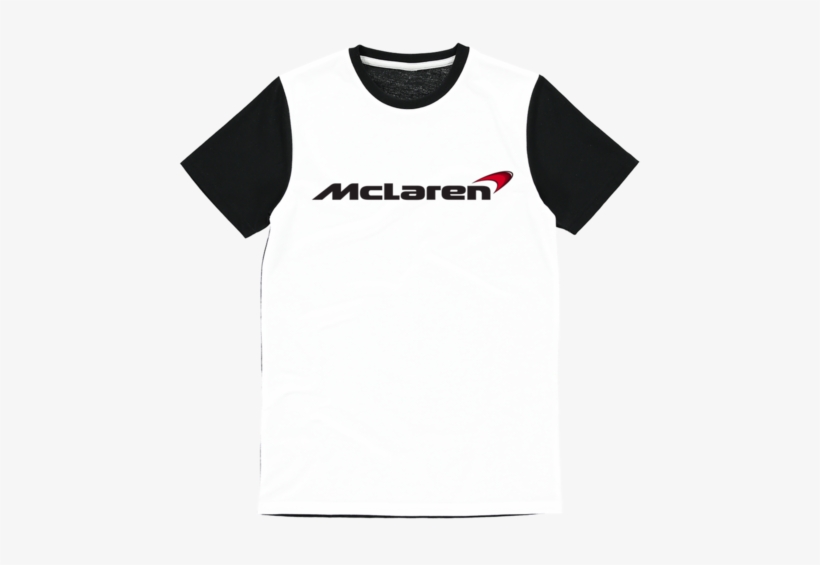 Mclaren Logo ﻿classic Sublimation Panel T-shirt - T-shirt, transparent png #1552577