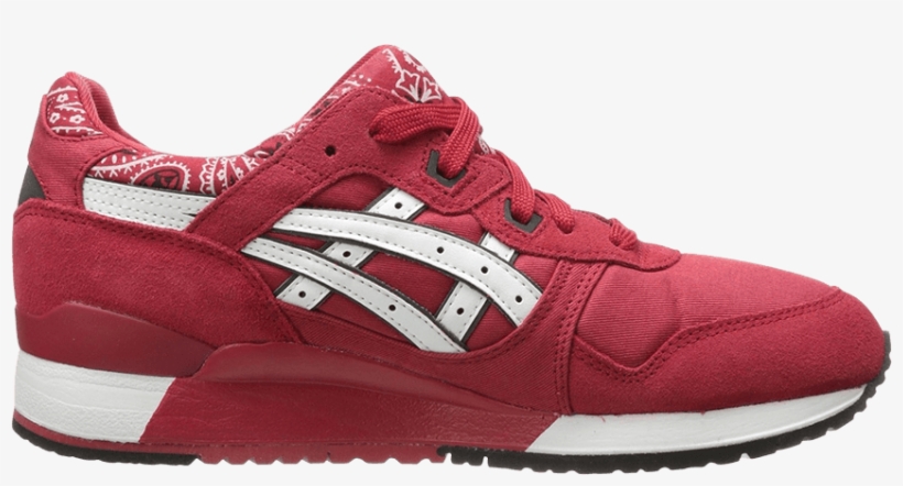 Gel Lyte 3 'red Bandana' - Shoe, transparent png #1552858