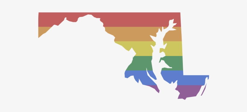 Lgbt Maryland - Maryland Vector Free, transparent png #1552882