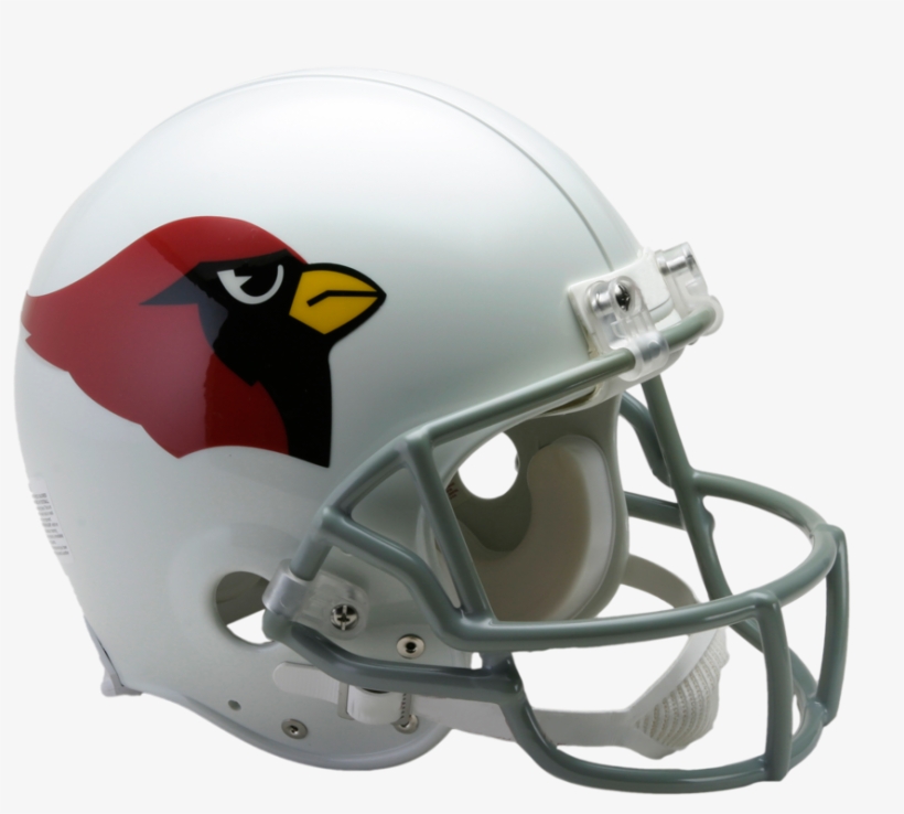 Arizona Cardinals Vsr4 Authentic Throwback Helmet - Arizona Cardinals Helmet, transparent png #1552910