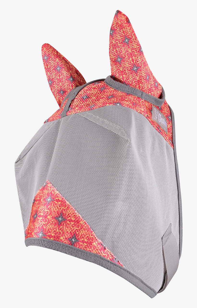 Cashel Fly Mask With Ears L Mango Flash - Fly Mask, transparent png #1553021