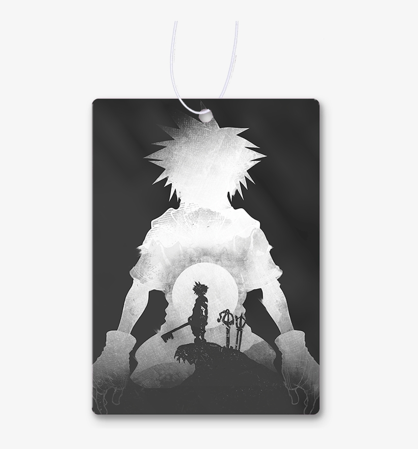 Monochrome Keyblade Air Freshener - Video Game, transparent png #1553162