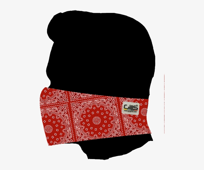 Skin - Red Bandana - Hav-a-hank Bandana 20" X 21" Maroon W/ Black/white, transparent png #1553212