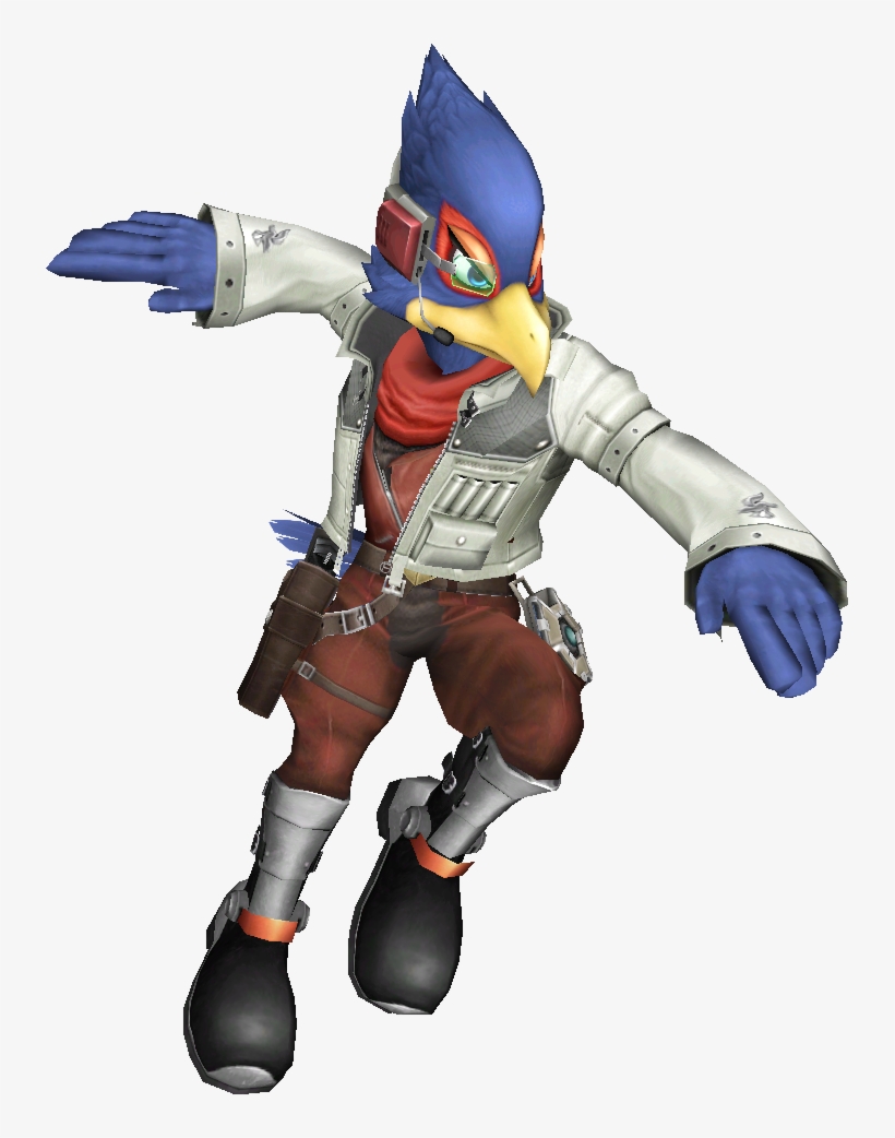 022-falco - Falco Lombardi Smash Bros, transparent png #1553218