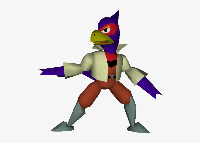 Download Zip Archive - Falco Super Smash Bros 64, transparent png #1553680